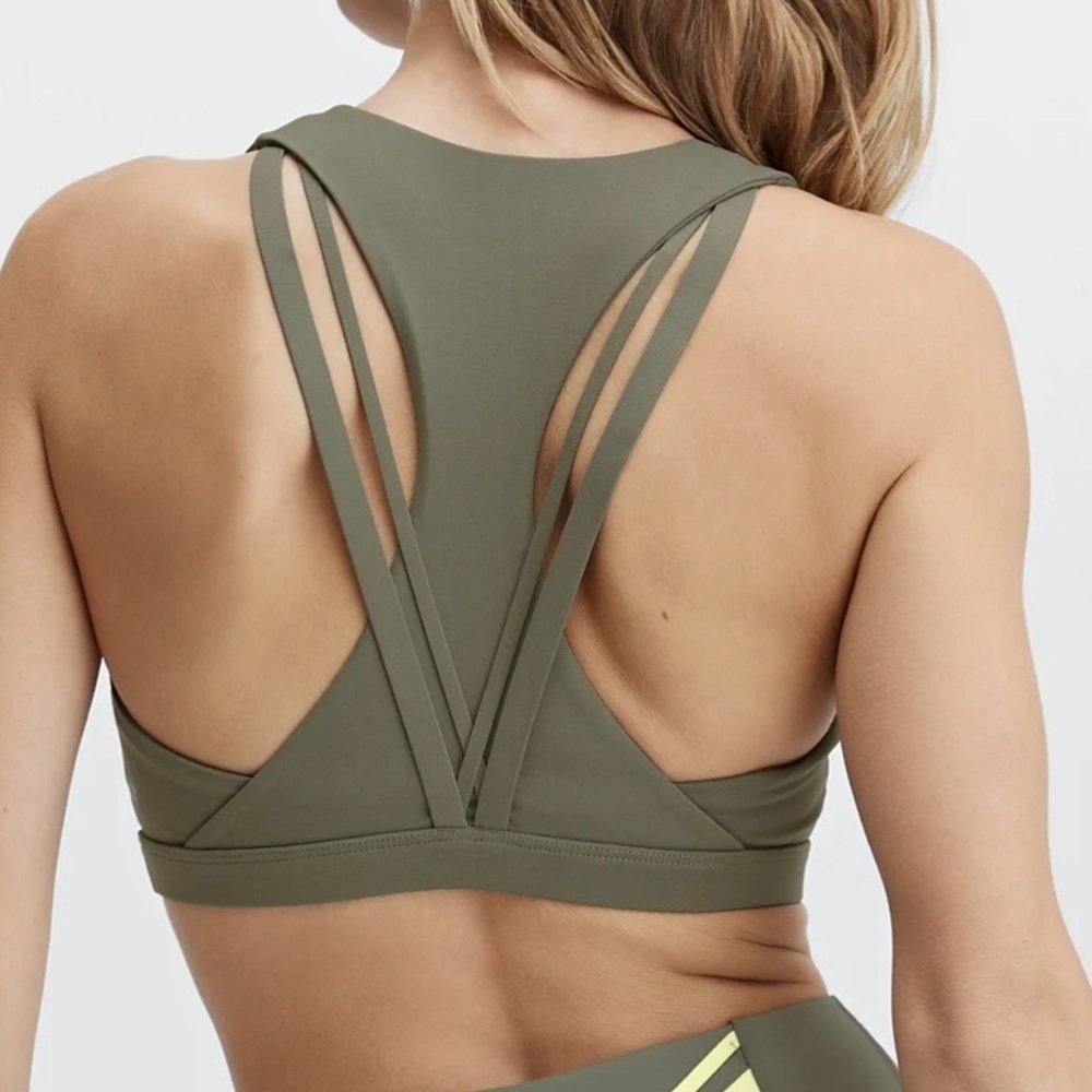 𝅺fabletics Kessler Medium Impact Sports Bra II Size XXS